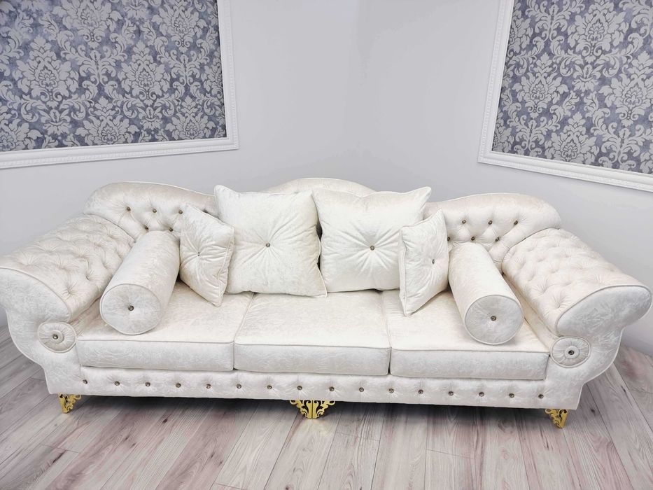 Zestaw wypoczynkowy Chesterfield PRESTON BIG 3+2+1