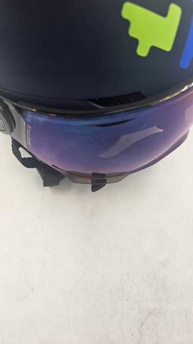 outlet kask narciarski dziecięcy uvex rocket jr visor s 51-55cm matowy