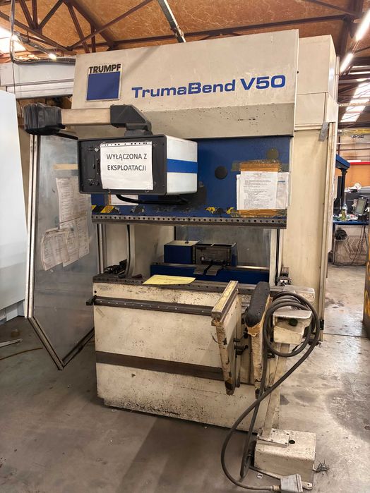 hydrauliczna prasa krawędziowa V50