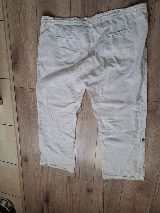 Spodnie lniane Atmosphere 46