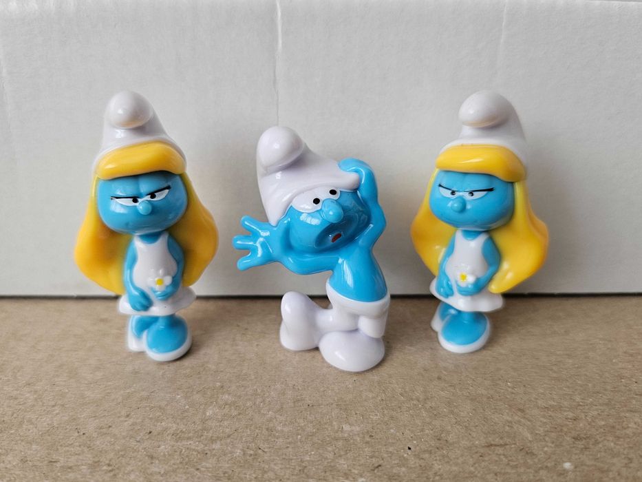Набор фигурок Смурфиков Smurf Kids World Peyo 2026 г.- 3 шт.