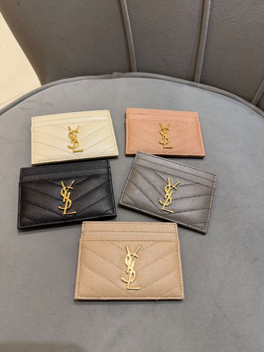 Оригінальні картхолдери Saint Laurent