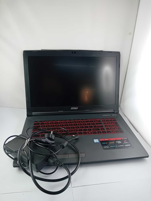 Laptop MSI gv72  8RC I5-8300H 8/1TB GTX 1050 ZASILACZ
