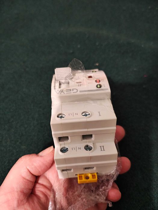 Перемикач автоматичний 2хфазний GEYA G2R-63 II