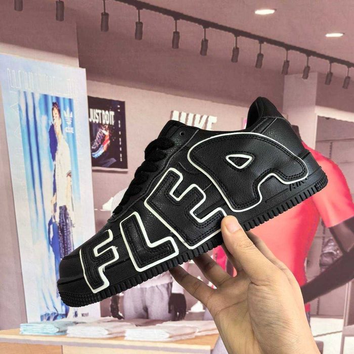 (БЕЗ ПЕРЕДОПЛАТИ)Nike Air Force Flea найк аір аер форс флеа чорні