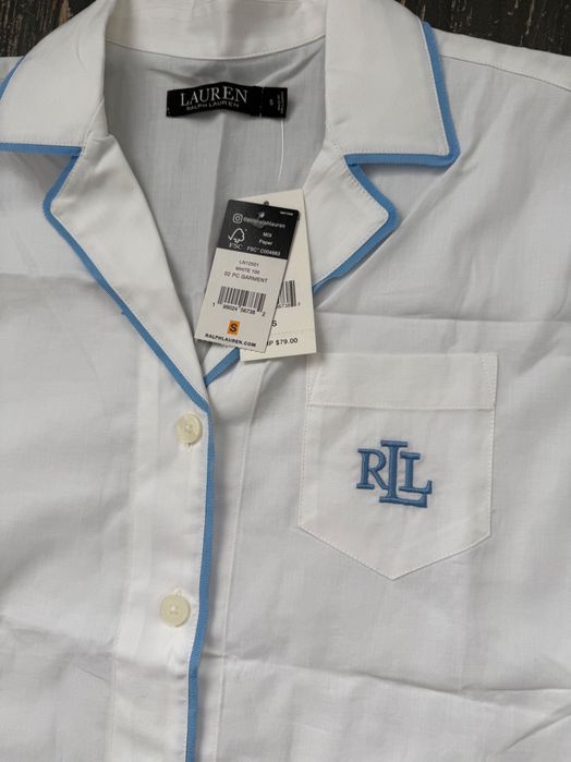 Ralph lauren. шикарная пижама с шортиками коттон р s