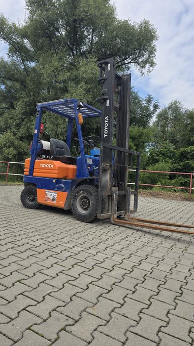 Wózek Widłowy Toyota 5fgl15 Gaz Benzyna