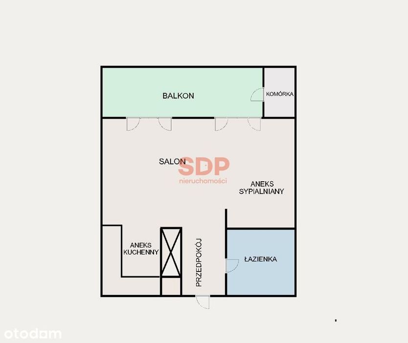 Słoneczny apartament z balkonem w  Centrum przy Al. Armii Krajowej