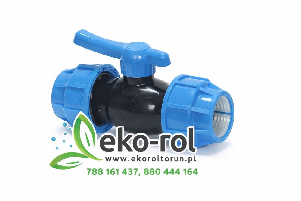 Zawór kulowy 110 x 110 TR PN16 PP