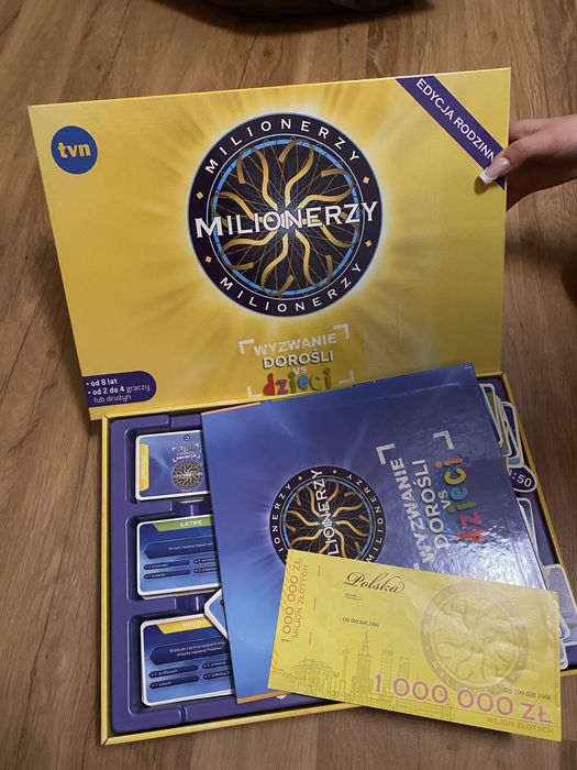 Milionerzy gra rodzinna