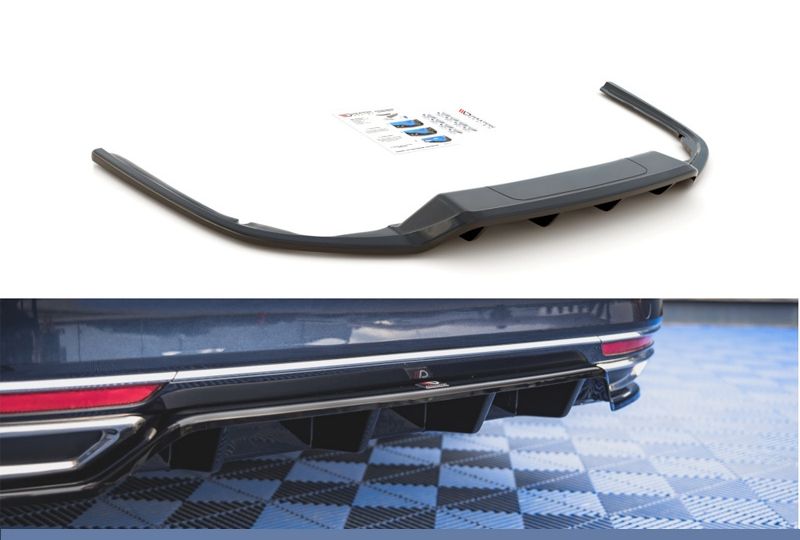 ADIÇÃO PARA DIFUSOR VW PASSAT B8 2015-- PRETO BRILHANTE