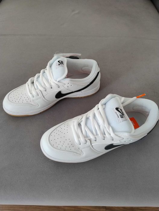 Buty Nike SB Dunk Low Pro białe