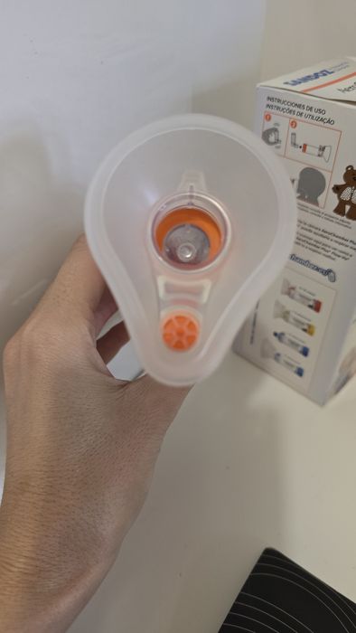 AeroChamber Plus Flow-Vu (Máscara Pequena 0-18M)