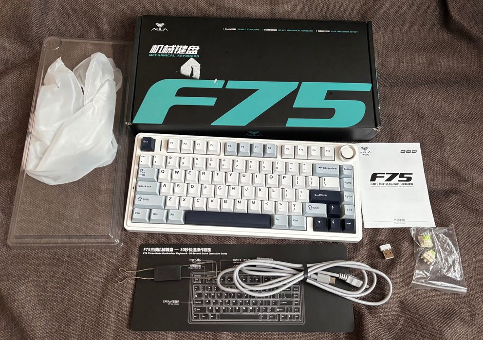 Aula f75 нова!!! Аула ф75