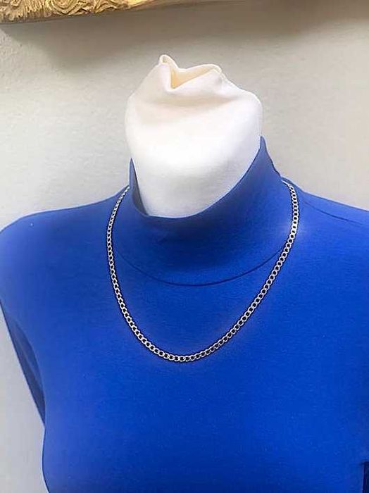 Złoty łańcuszek PANCERKA ZŁOTO_ p.585 55cm