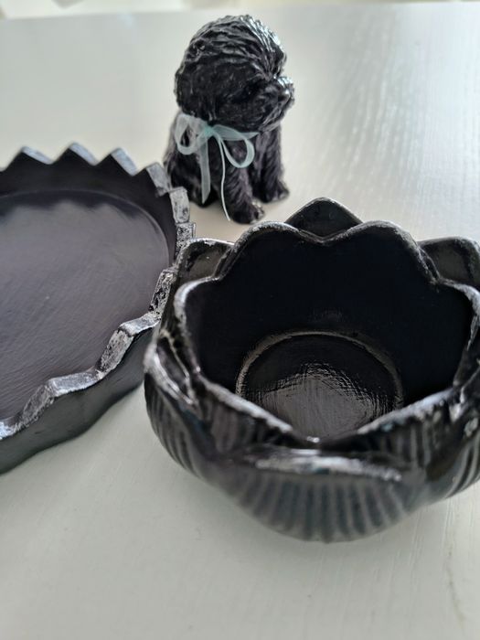 Dekoracja handmade gips zestaw