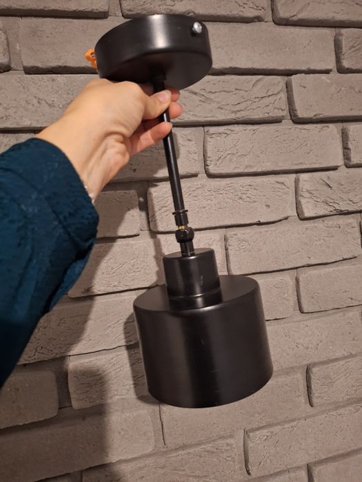 LAMPA sufit KINKIET ŚCIENNY regulowany loft KUBEK