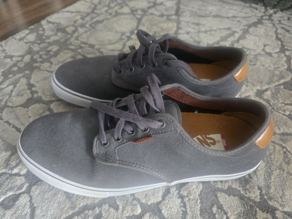 Trampki vans skórzane