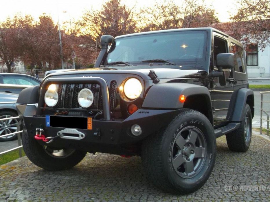 Pára-Choques AFN Jeep Wrangler JK com suporte de guincho