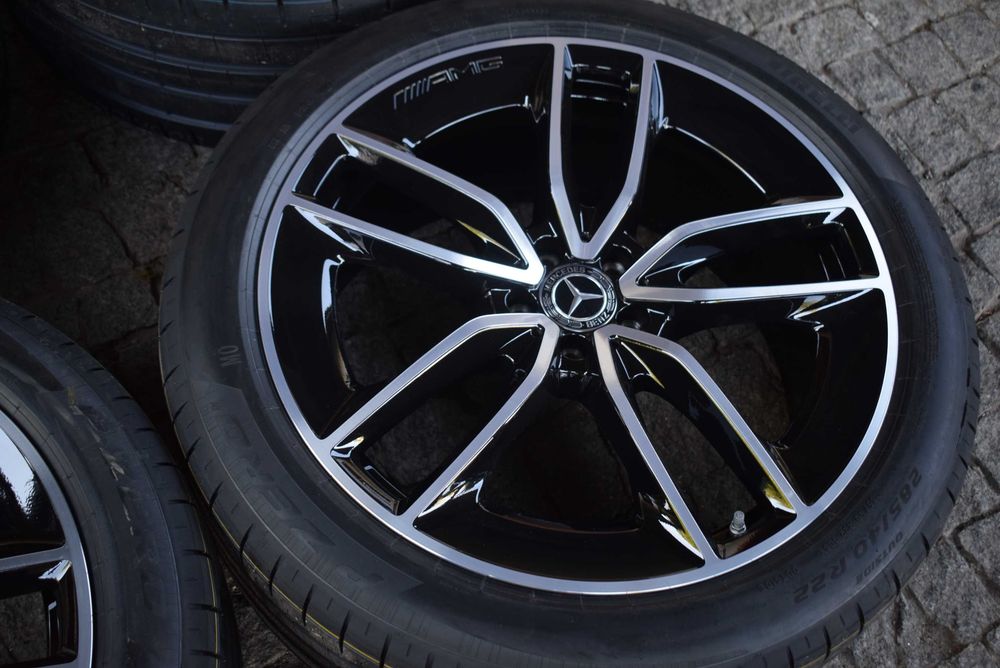 Mercedes AMG GLE w167 coupe C167 lato oryginał 22 cale demo