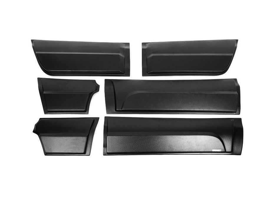 Volkswagen Amarok 2010-2022 рр. Молдинг двері EuroCap (6 шт, ABS)