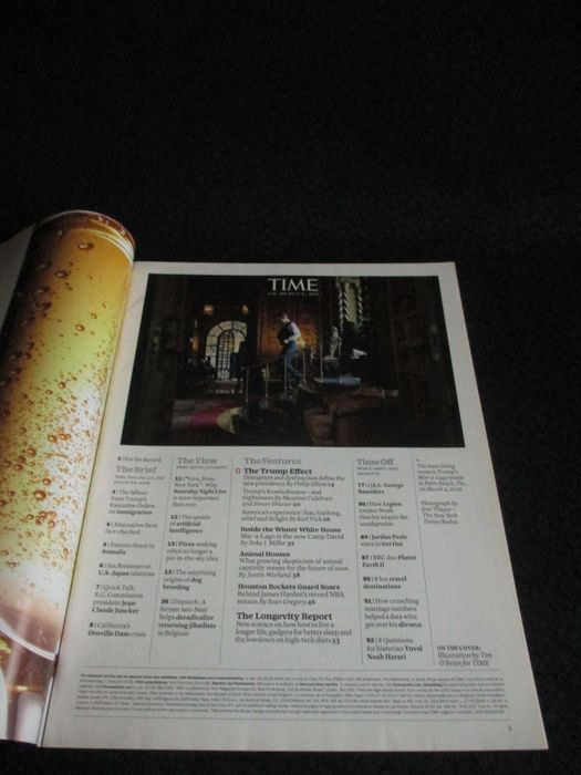 Revista Time Nothing to See Here President Trump