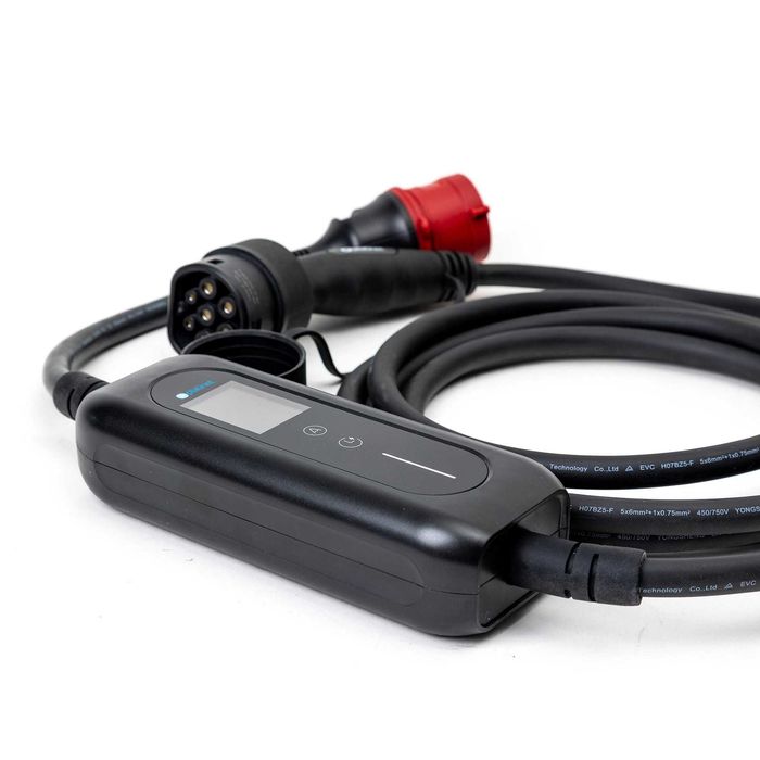 Inteligentna ładowarka (11 kW) EV nowej generacji z ekranem LCD i modułem Tuya