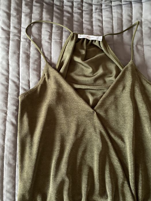 Top de alças Bershka