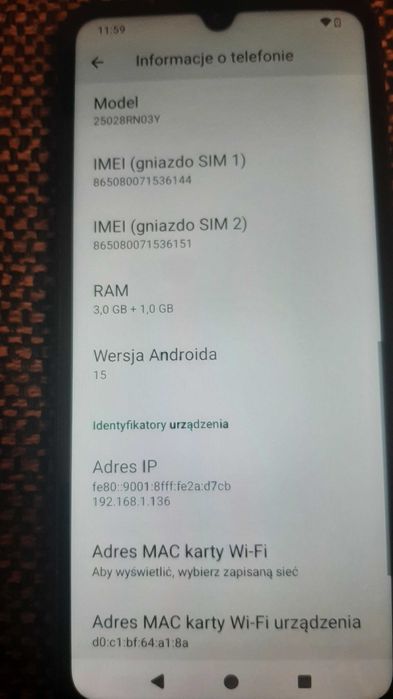Redmi A5 sprzedam