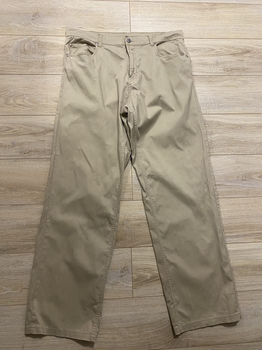 Spodnie męskie beżowe