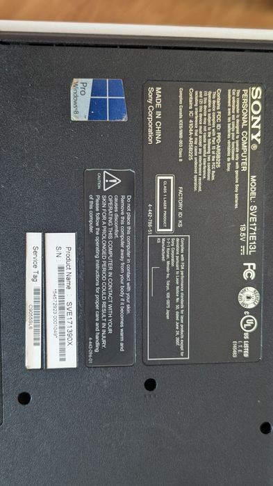 Ноутбук Sony SVE171E13L