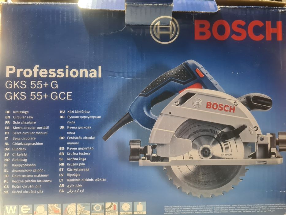 Bosch 55+gks pilarka ucinarka ręczna.