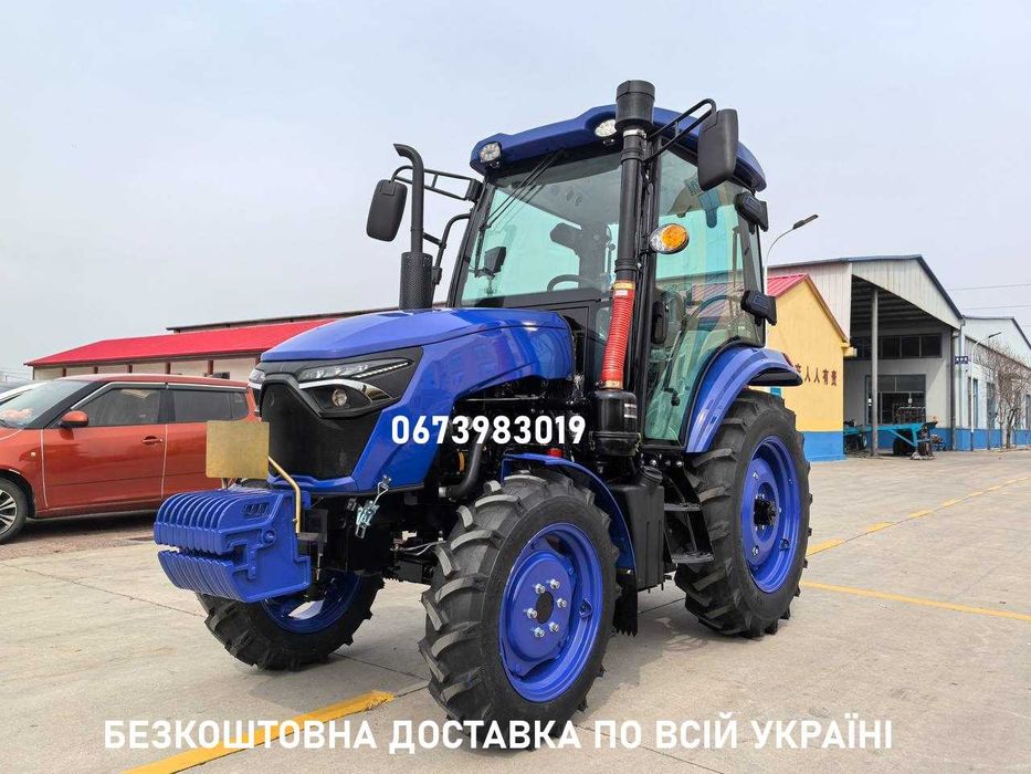 Трактор Файтер TE-504CRD кондиціонер реверс посилений міст колеса на28