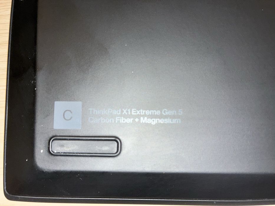 Lenovo ThinkPad X1 Extreme Gen 5 – i7-12800H / 64GB RAM / RTX 3050 Ti / 1TB SSD