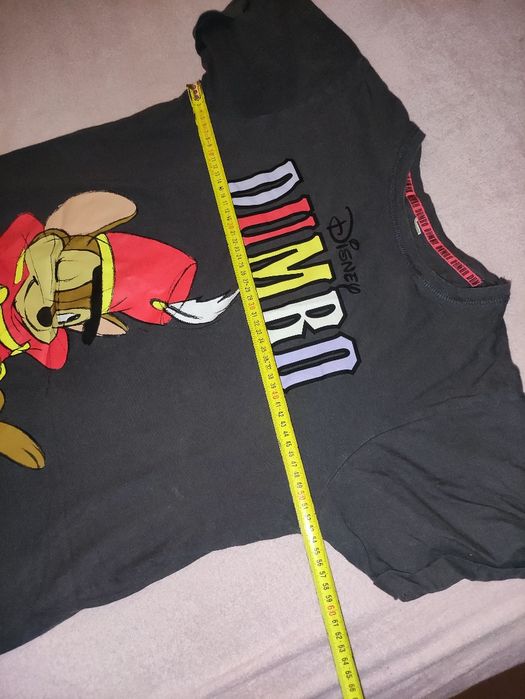 Koszulka t-shirt Dumbo Disney kolor grafitowy 40-42