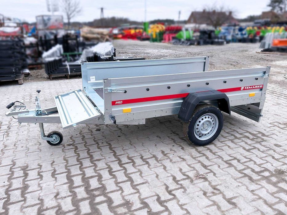 Burty stalowe, 230x126 cm, otwierany przód i tył - Temared PRO 2312