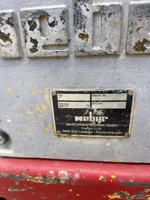 Zagęszczarka Weber RC 48-2