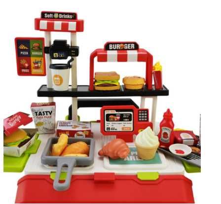 Детская игрушечная кухня "Фаст-фуд"