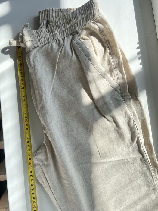 Льняні штани Zara