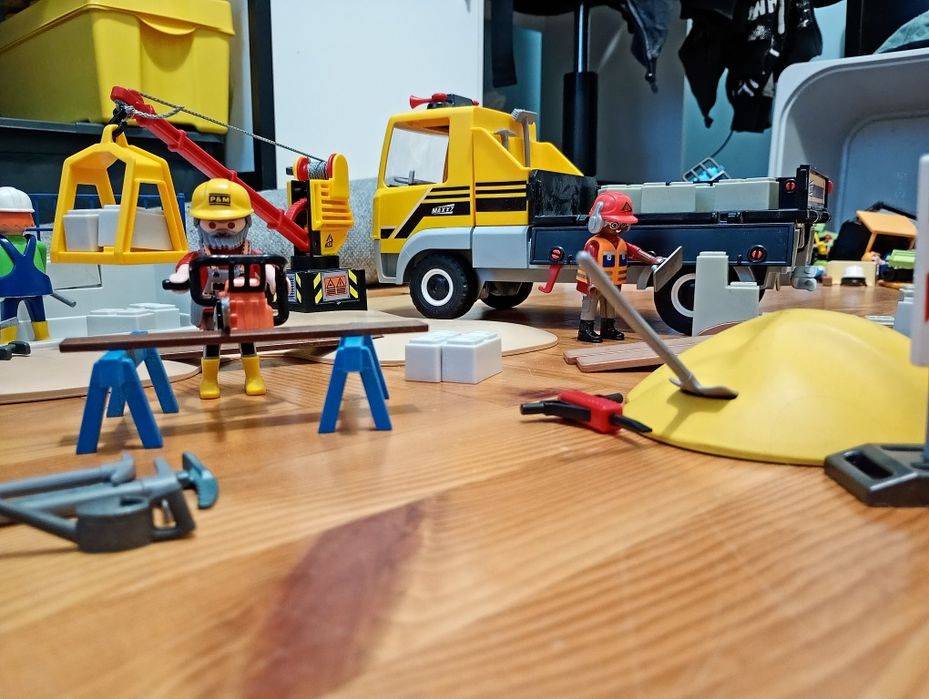Wielki plac budowy Playmobil