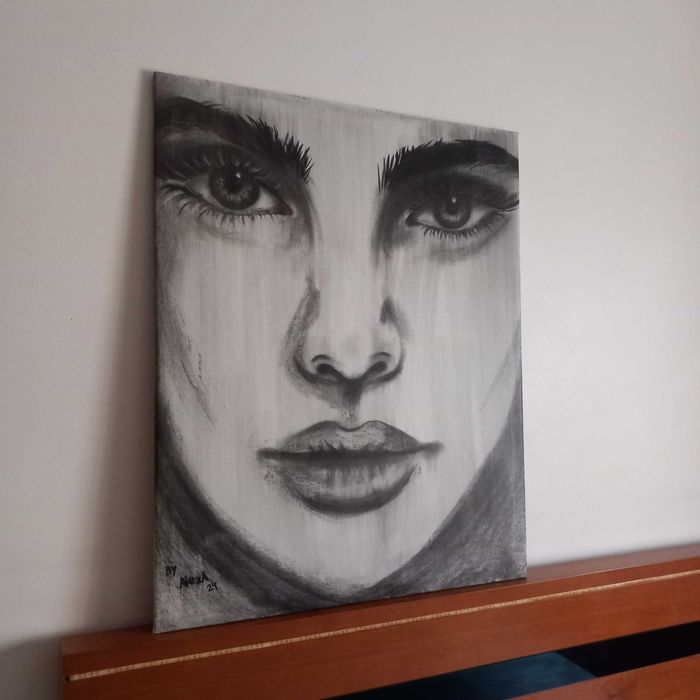 Diversas obras de arte originais em acrílico ou óleo sobre tela