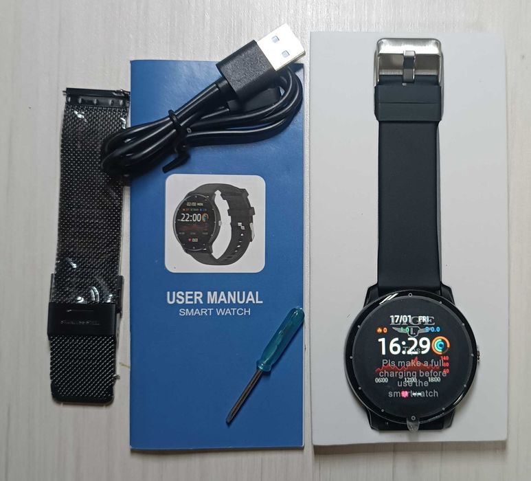 Смарт-годинник AMOLED Новий  Пульс, Сон, Android iOS