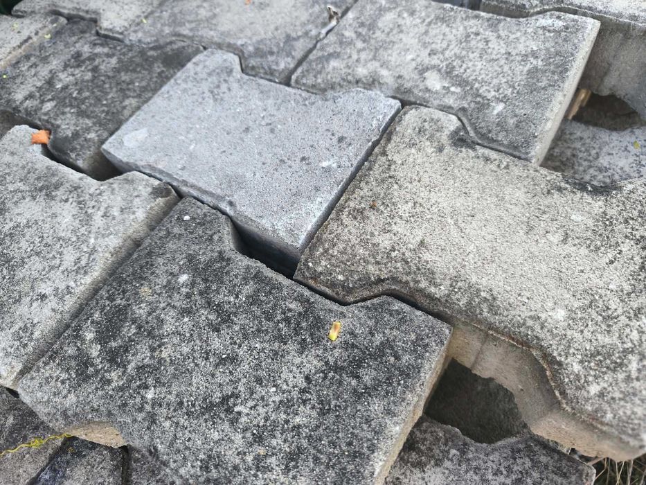 Kostka brukowa Behaton 8 cm czerwona szara chodnik ogród beton podjazd