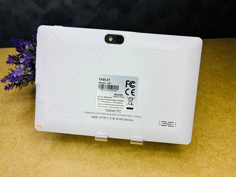 Планшет K07 10.1" Android WiFi дитячий планшет для навчання, ігор та мультимедіа з чохлом