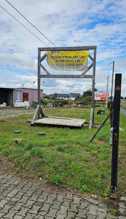 Wynajmę miejsce na reklamę baner podświetlany 2,8x2m główna droga