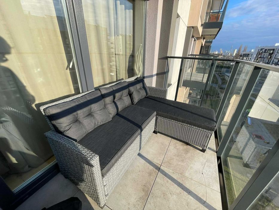 meble balkonowe szezlong jysk