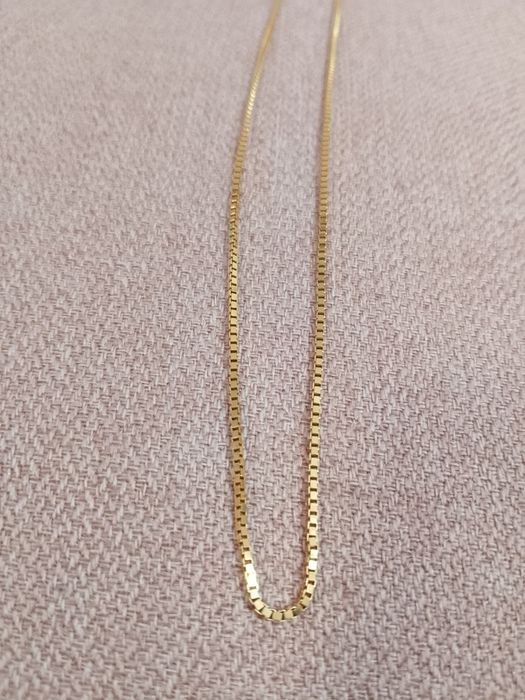 Złoty łańcuszek kostka pr.333