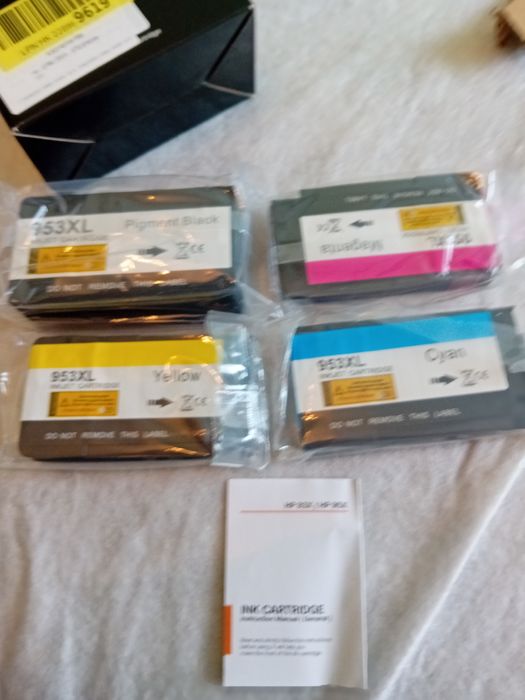 Komplet tuszy zamienników HP 953XL – Black + CMY