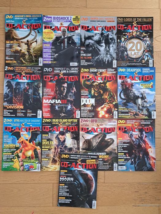 Czasopismo action 2016 kompletny rocznik