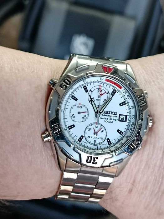 SEIKO Diver 7t32-7f69  1998 Alarm Chronograph